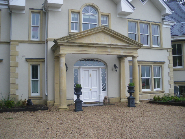 Large Portico in Wicklow, Simonstown Architectural & garden ornaments