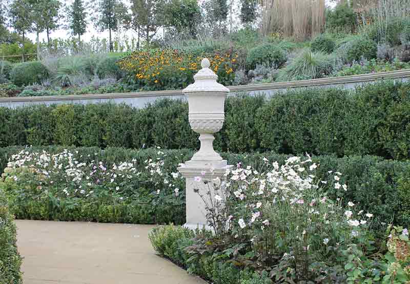 Chilstone Cast Stone Coping on top of a wall, Simonstown Architectural & Garden ornaments, Quoins and Coping