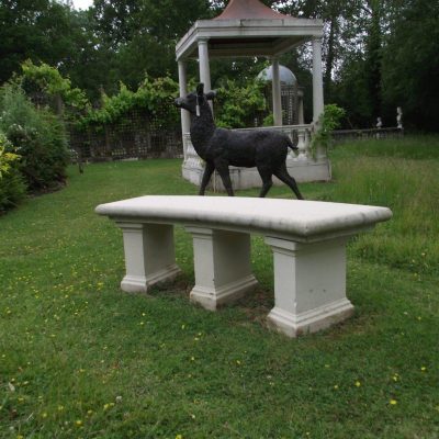 Stone Garden Benches and Tables