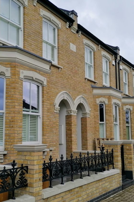 New terraced houses